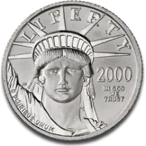 1/4 oz American Eagle | Platinum | mixed years
