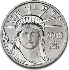 1/4 oz American Eagle | Platinum | mixed years