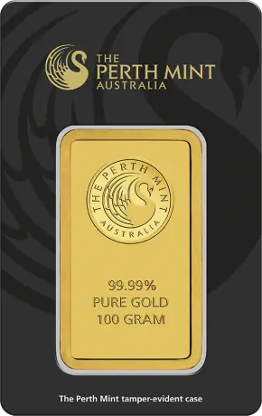 100g Lingot d'Or | Perth Mint