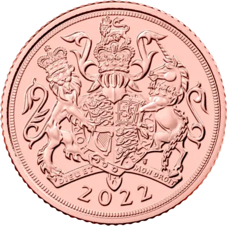 Half Sovereign Elizabeth II Gold Coin | 2022