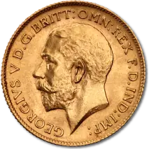 Halber Sovereign Georg V. | Gold | verschiedene Jahrg&auml;nge