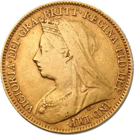 Queen Victoria Half Sovereign Gold Coin | Mixed Years