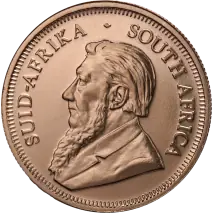 1/4 oz Krugerrand | Or | plusieurs ann&eacute;es
