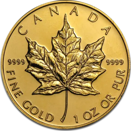 1 oz Maple Leaf Gold Coin | Mixed Years