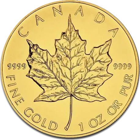 1 oz Maple Leaf Gold Coin | 2nd choice | Mixed Years