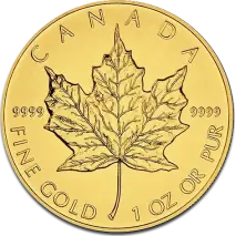 1 oz Maple Leaf Gold Coin | 2nd choice | Mixed Years
