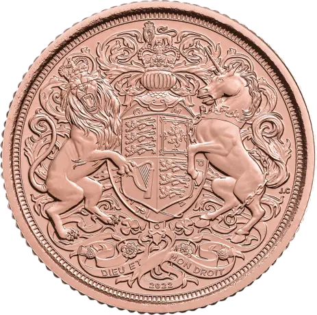 Memorial Half Sovereign Charles III Gold Coin | 2022