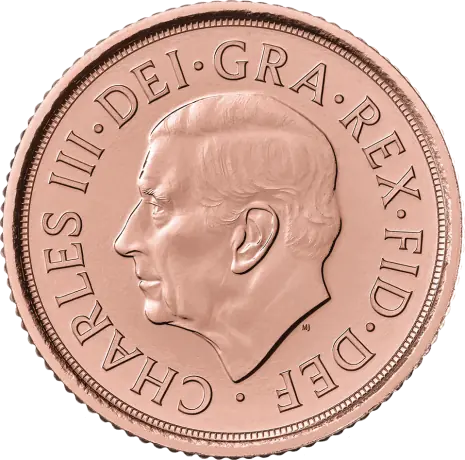 Memorial Half Sovereign Charles III Gold Coin | 2022