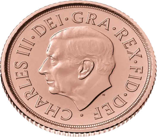 Memorial Half Sovereign Charles III Gold Coin | 2022