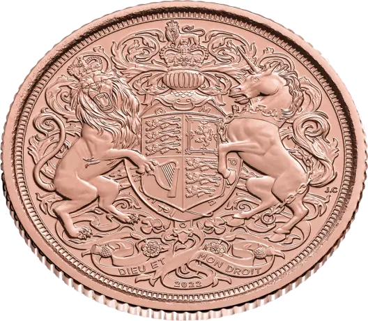 Memorial Half Sovereign Charles III Gold Coin | 2022