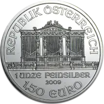 1 oz Vienna Philharmonic Silver Coin | Mixed Years