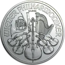 1 oz Vienna Philharmonic Silver Coin | Mixed Years