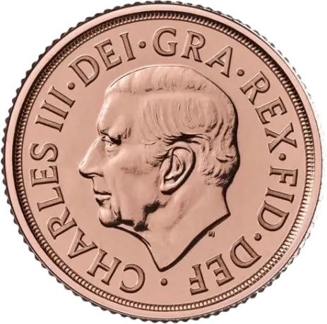 Quarter Sovereign Charles III Gold Coin | 2024