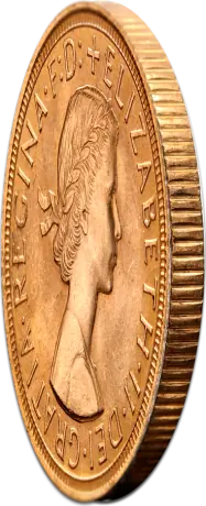Queen Elizabeth II Gold Sovereign | 1957-2021