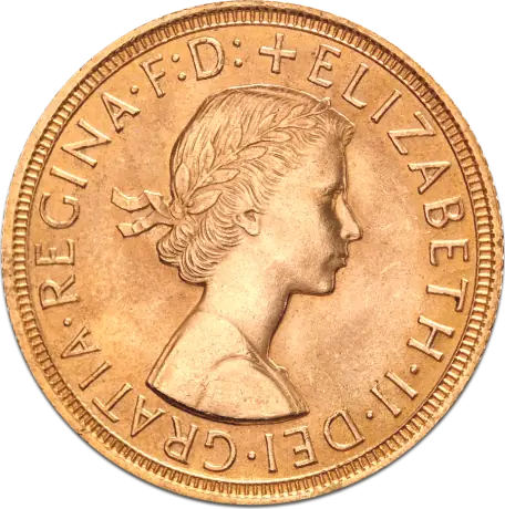 Queen Elizabeth II Gold Sovereign | 1957-2021
