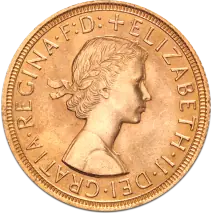Queen Elizabeth II Gold Sovereign | 1957-2021