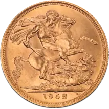 Queen Elizabeth II Gold Sovereign | 1957-2021