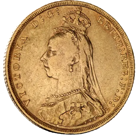 Queen Victoria Jubilee Gold Sovereign | 1887-1893