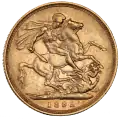 Queen Victoria Jubilee Gold Sovereign | 1887-1893