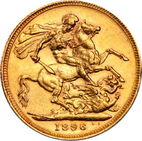 Queen Victoria Old Head Gold Sovereign | 1893-1901