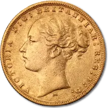 Queen Victoria Young Head Gold Sovereign | 1838-1887