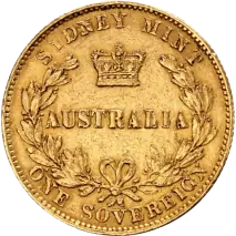 Australischer Sovereign Victoria | Gold | 1855 - 1901