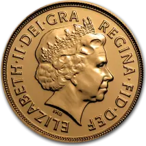 Sovereign Elizabeth II Jubilee Gold Coin (2012)