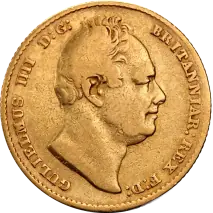 Sovereign William IV. | Gold | 1830-1837